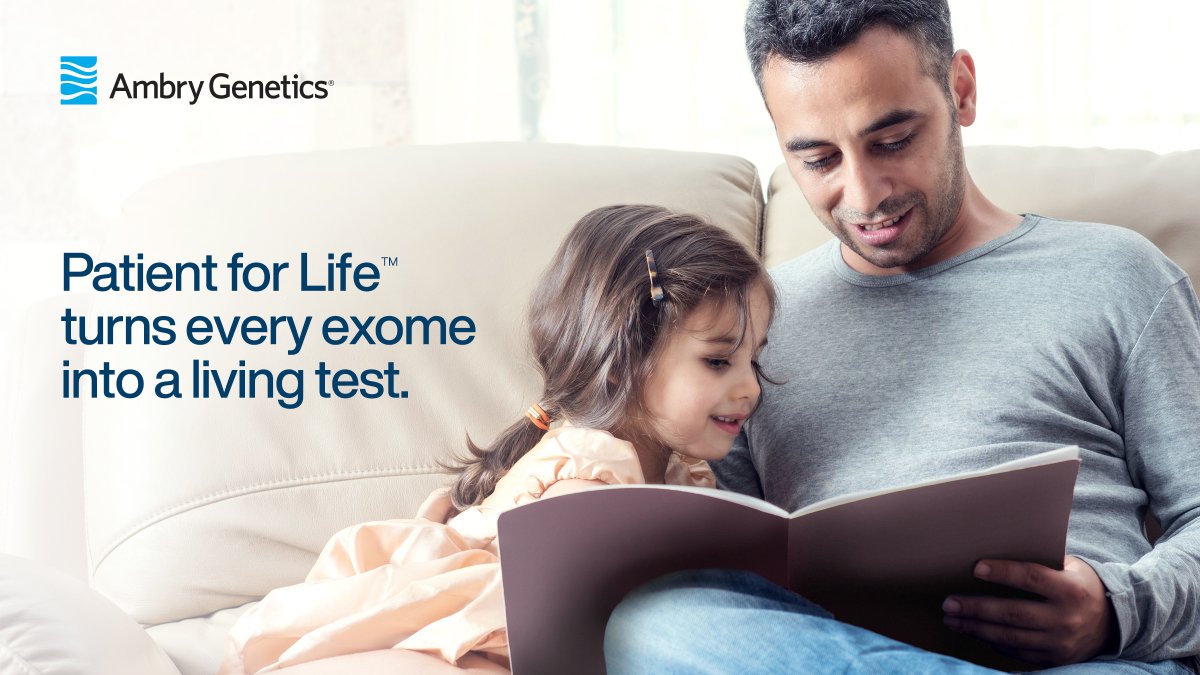 AmbryGenetics's tweet photo. Patient for Life™ turns every #exome into a living test. Ambry continues to search for answers and proactively issues updated reports as new gene-disease associations are validated. Learn how our commitment to patients makes a difference: https://t.co/AFAVZfulVZ
#PatientforLife https://t.co/JcstNhQmld