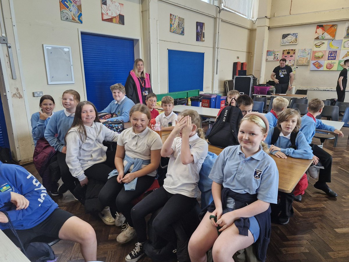 Smiling whilst waiting for the show! Transition 2024 💙