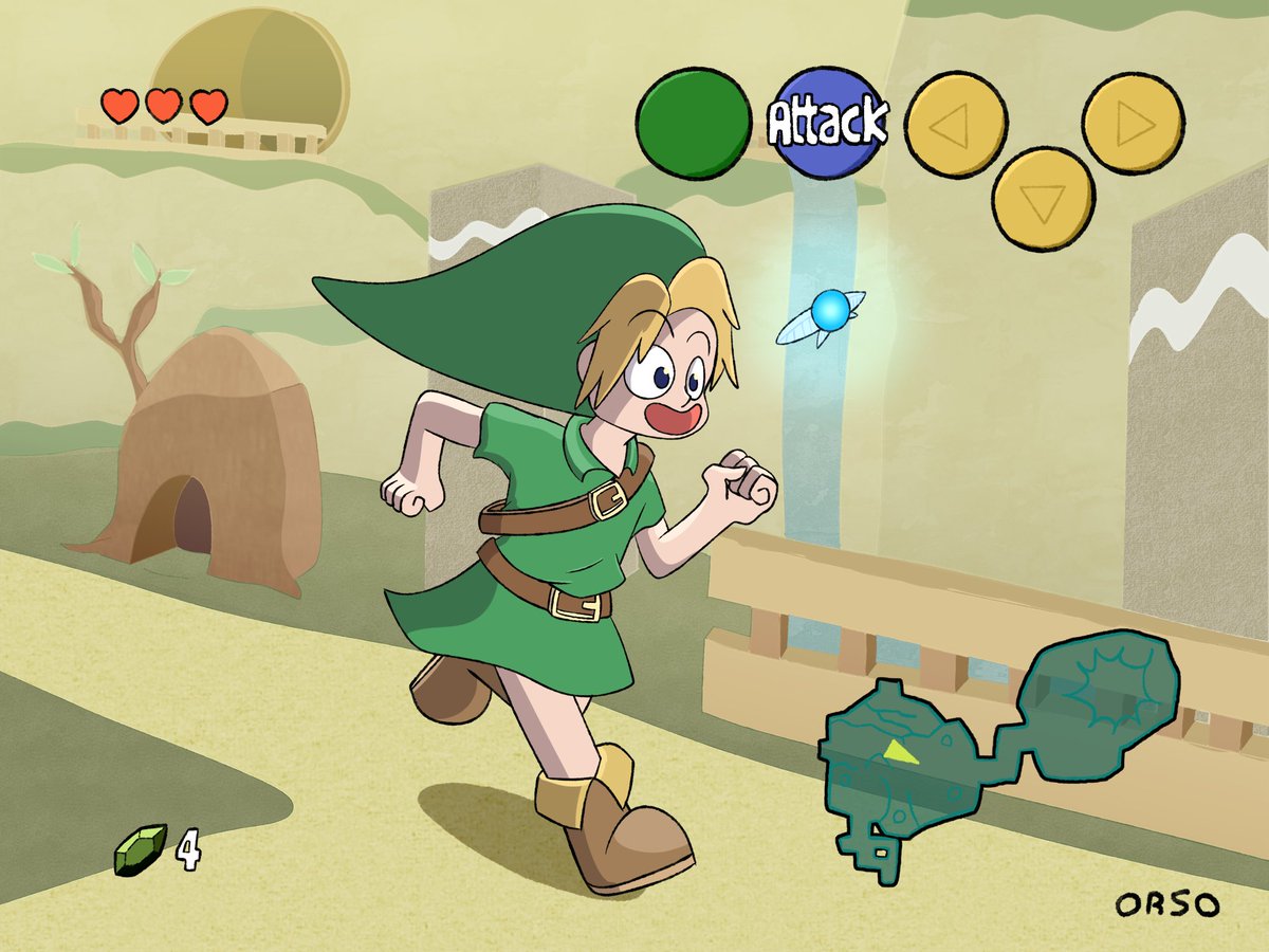 orsolonn's tweet photo. It's really hard to pick a favorite game in the Zelda series, but Ocarina of Time is the one I remember playing the most 🌳⚔️🐓 https://t.co/ut2qOskFrs