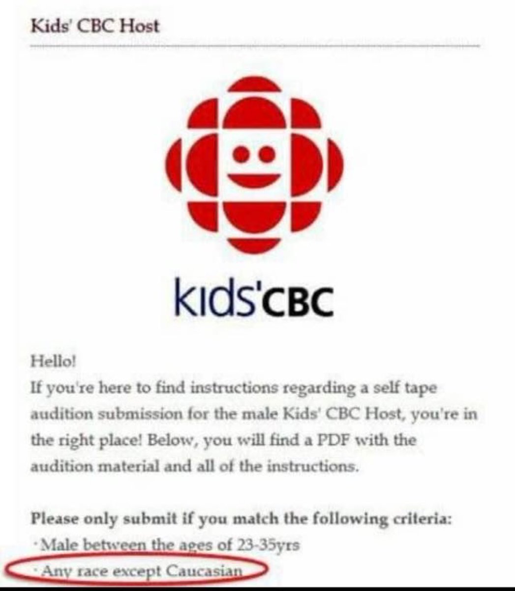 Another reason CBC needs to be defunded or eliminated 👇🏼