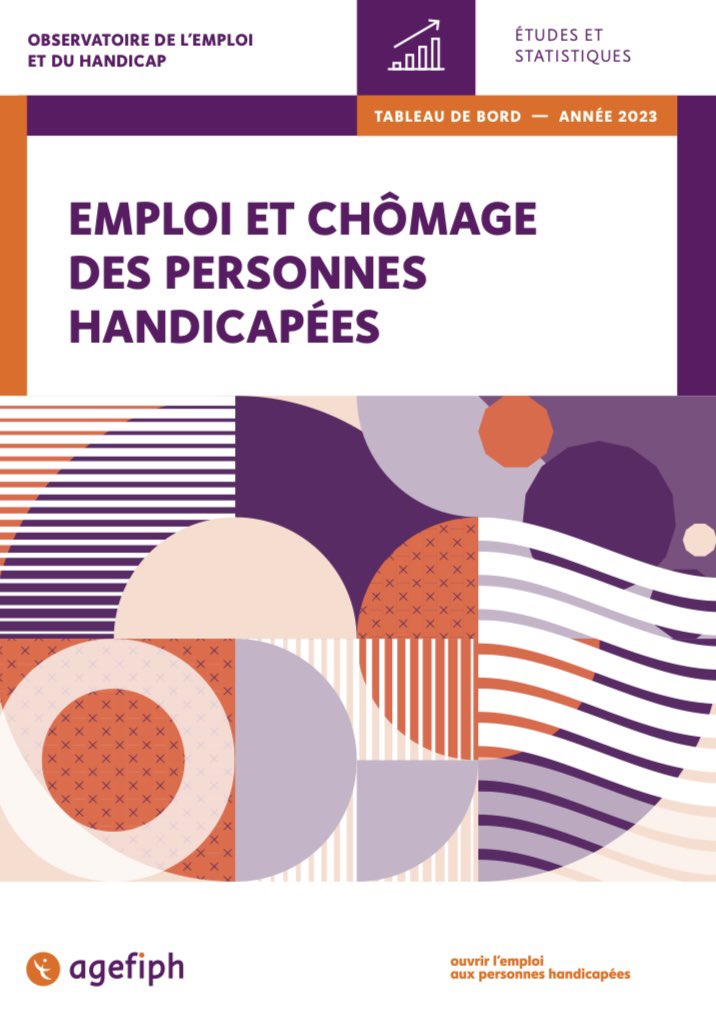 💡OBSERVATOIRE | Publication du tableau de bord national l'#emploi #chômage des personnes #handicapées 2023 <a href="/Agefiph_/">Agefiph</a>
📊chiffres
🚀 1.2M personnes en emploi
🚀 taux d'activité (45%), taux d’emploi (39%)
➡️ taux de chômage stable (12%)

A retrouver ici 👉  agefiph.fr/sites/default/…