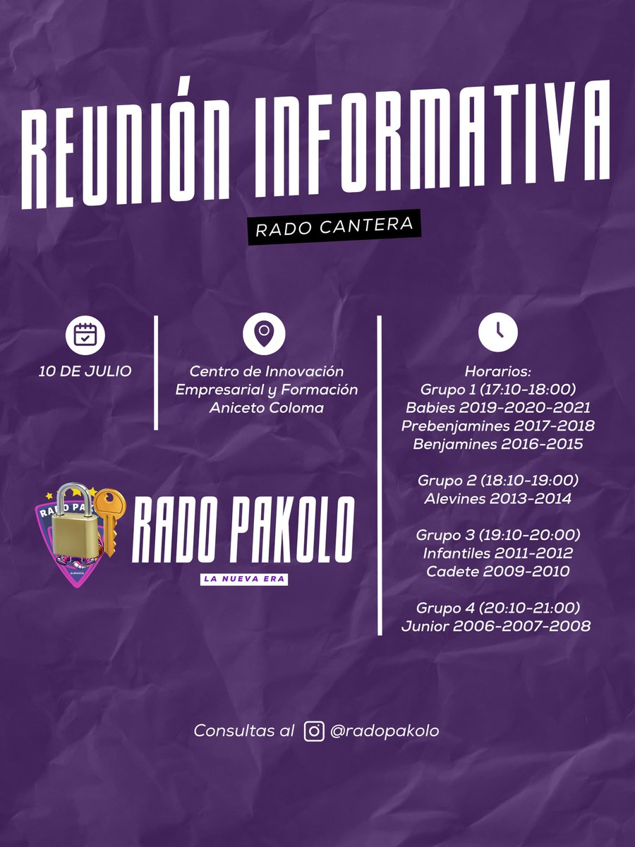 Rado_Pakolo_44's tweet photo. 🚩🚩🚩🚩🚩🚩🚩🚩🚩🚩🚩🚩🚩
ƦEUNIÓN 𝐈NFORMATIVA #RDPK 🚨
@AlmansaCiudad @Balon_Parado https://t.co/AC2vKYD0Sx