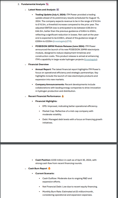 SwazersC's tweet photo. Our #TriFusionAI ๐คreport on #ITM @ITMPowerPLC #swazcharts @BobSmithMSc #TradingView #H2 #hydrogen #ftse #technicalideas #stocks ๐๐https://t.co/UswA03lj9b https://t.co/hJ0xtI9xzn