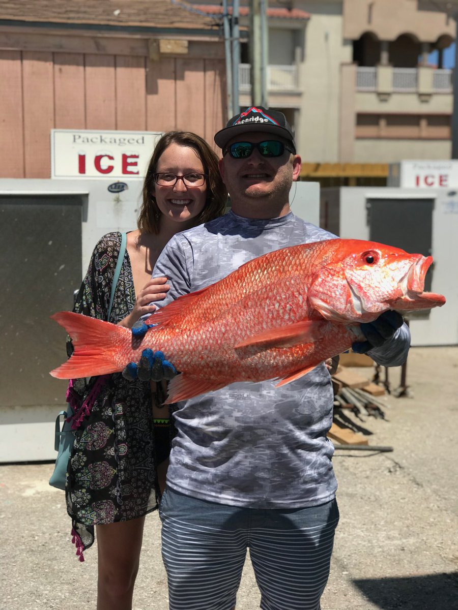 I forget sometimes how much fun fishing is #portaransas #redsnapper #Texas #deepseafishing #fishing