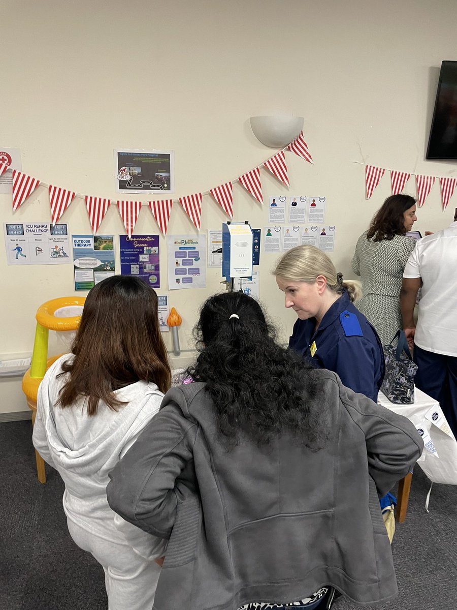 It was great to see so many colleagues today at the Wexham Park bitesize training event! We had a fantastic time promoting our service, being able to demonstrate our Magic Table and bringing out the competitiveness side in those who participated in our rehab challenge.