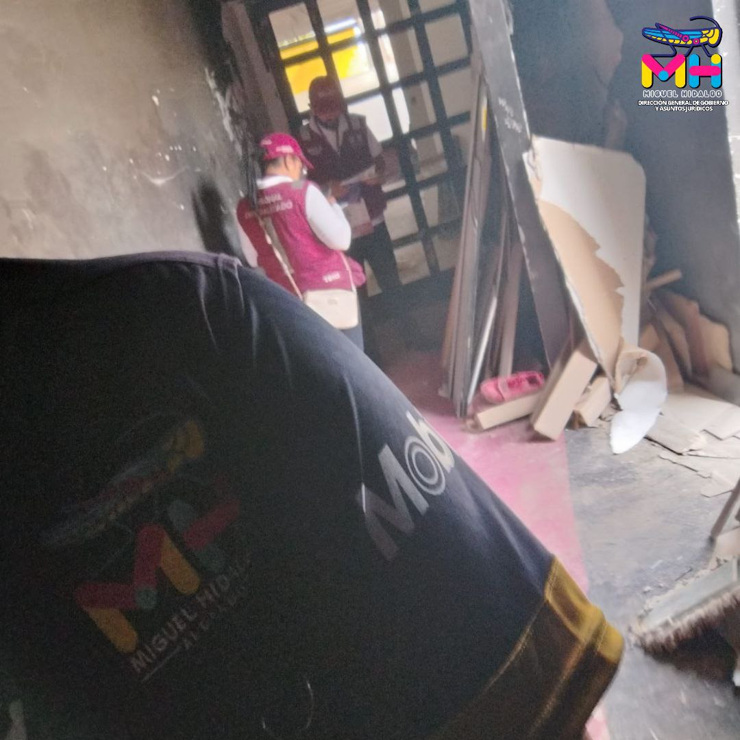 Efectuamos la reposición de sellos de clausura de un inmueble ubicado en Anatole France 120, Polanco.