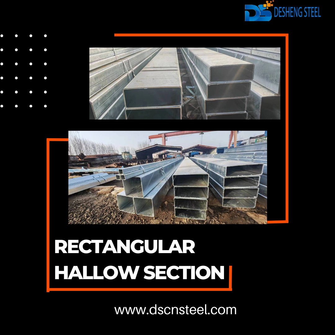 Desheng_Steel's tweet image. Upgrade your construction projects with our Rectangular Hollow Sections! Engineered for strength, durability, and versatility in various applications. 

#RectangularHollowSection #ConstructionMaterials #DurableDesign