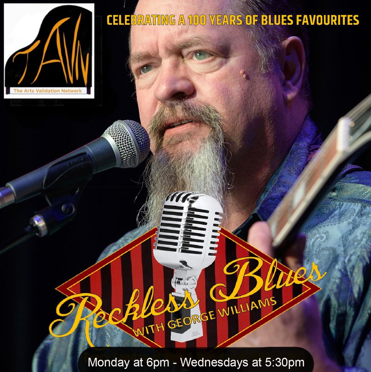 Reckless Blues can now be heard on TAVN.org!