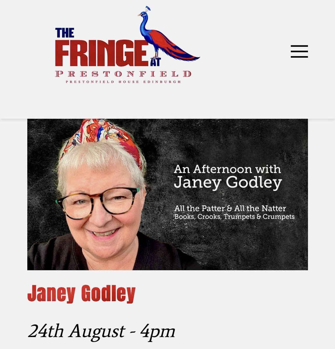 Kieran Brown #FRSA 🏴🇪🇺🏳️🌈 (@kierbro) on Twitter photo Over the moon to realise our <a href="/BarricadeBoys/">The Barricade Boys</a> show <a href="/fringeatpfield/">The Fringe at Prestonfield</a> #Edinburgh is on same day as the legend that is <a href="/JaneyGodley/">Janey Godley</a>! Will be getting in extra early for our sound check to watch! You can book tkts for both here - gonna be a belter of a day/night! fringeatprestonfield.co.uk? Over the moon to realise our <a href="/BarricadeBoys/">The Barricade Boys</a> show <a href="/fringeatpfield/">The Fringe at Prestonfield</a> #Edinburgh is on same day as the legend that is <a href="/JaneyGodley/">Janey Godley</a>! Will be getting in extra early for our sound check to watch! You can book tkts for both here - gonna be a belter of a day/night! fringeatprestonfield.co.uk?