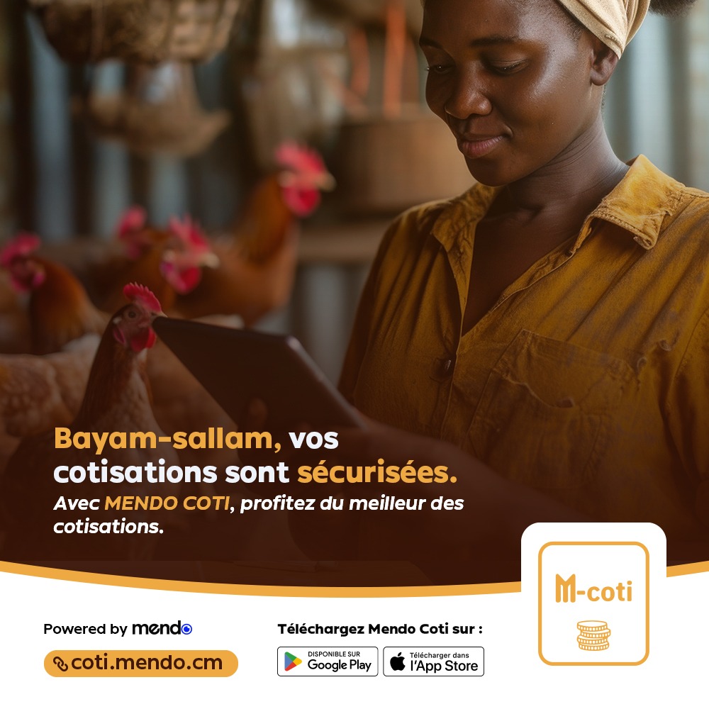 Mendocoti's tweet photo. Bayam-sallam, sécurisez vos cotisations avec Mendo Coti! Gestion transparente, suivi en temps réel, sécurité totale. Simplifiez vos finances avec des cotisations régulières et fiables.
Mendo Coti : un produit de @MendoCompanySAS
#Wtalkproduct #TontineIntelligente #MendoCoti https://t.co/Ty8ChqHoBx