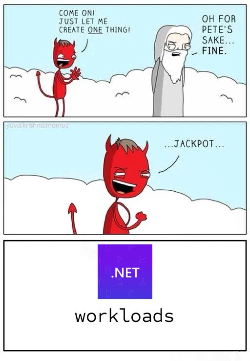 dotnet new meme tweet media