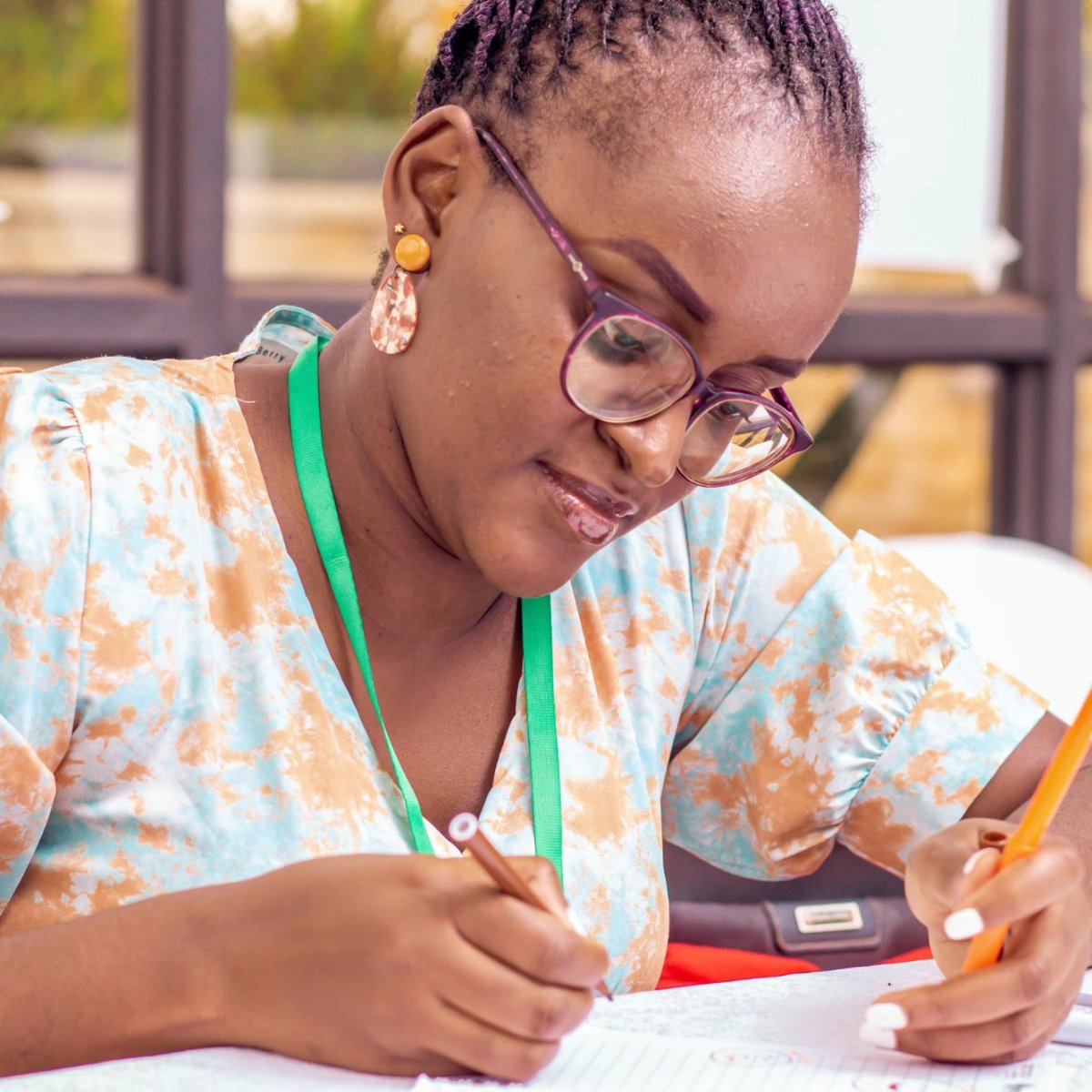 KiraboDamalie's tweet photo. What a privilege to be among like-minded individuals passionate about climate justice! Day 2 of #Girlsforclimate training was about unlearning and re-learning.Grateful for this community.@G4ClimateAction @JoanitaBabirye @ViolaKataike https://t.co/Yax8gDQT99