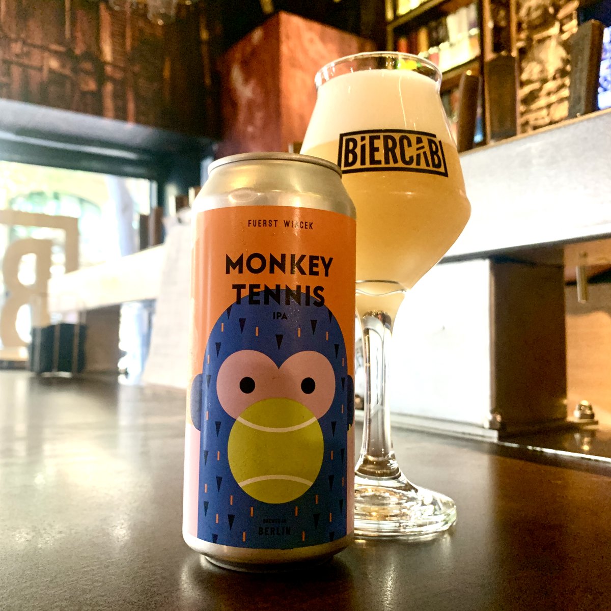 BierCaB's tweet photo. Fuerst Wiacek Monkey Tennis Hazy IPA
Tremenda! en nuestro #Tap11 y también en lata
https://t.co/p1VdbYoSKL https://t.co/MK7rT9CIVN