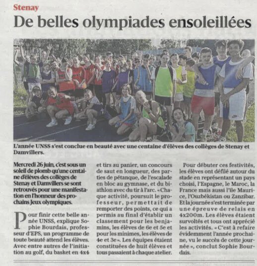 Cité scolaire Alfred Kastler STENAY (@citekastler) on Twitter photo 