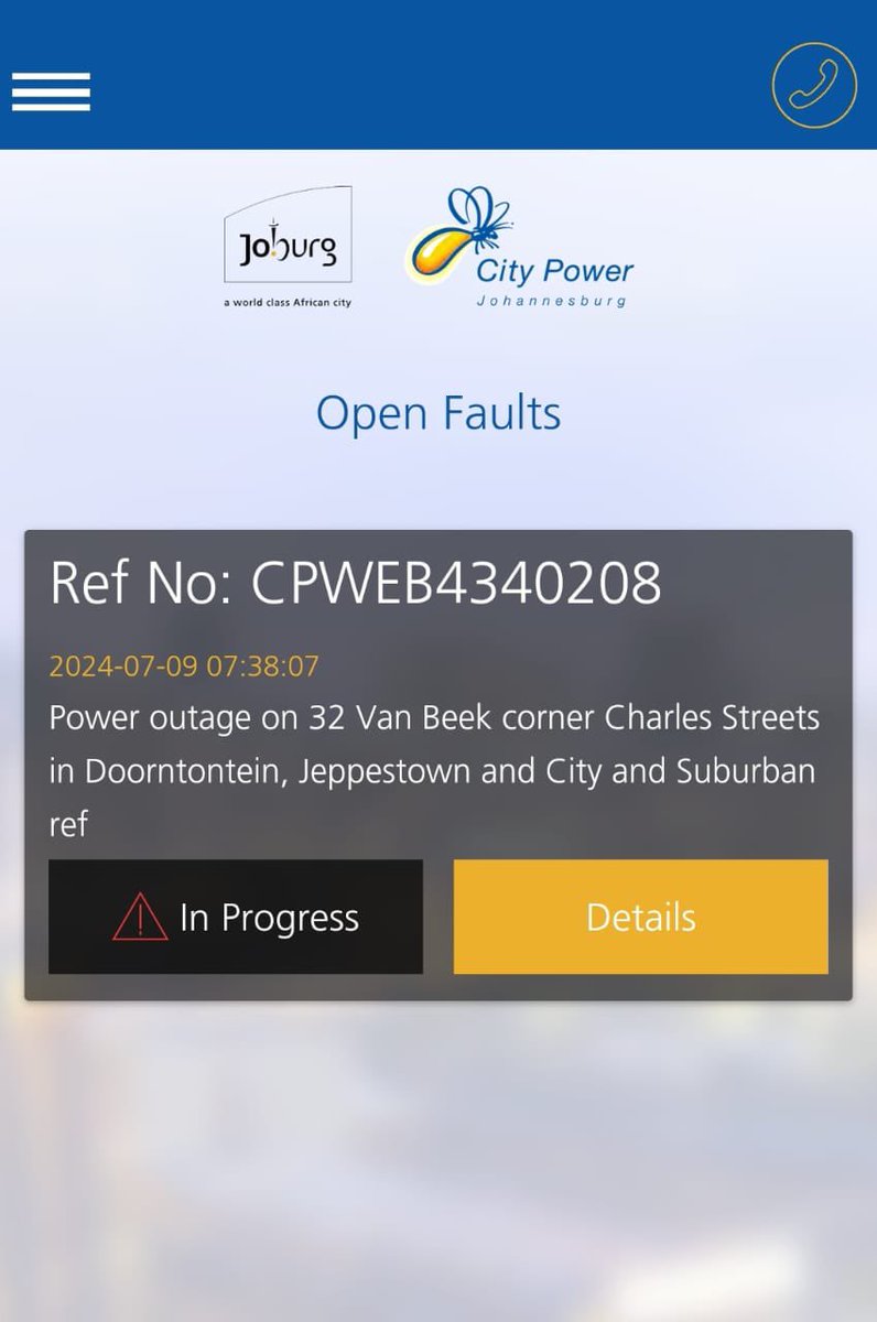 Jounno's tweet photo. @CityPowerJhb @CityPowerJhb any update on this? https://t.co/o9ZB7OwsVr