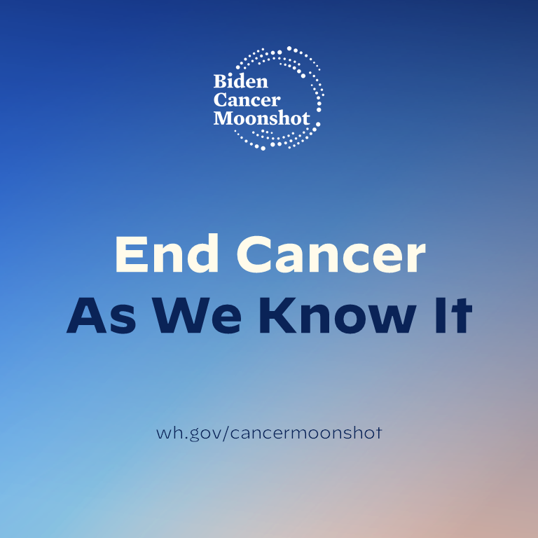 Danielle Carnival Archived (@dcarnival46) on Twitter photo Beginning tomorrow, the Cancer Cabinet that <a href="/POTUS/">President Donald J. Trump</a> created to end cancer as we know it - will host a series of virtual conversations highlighting key actions driving progress on priorities for the #BidenCancerMoonshot.
Join us! whitehouse.gov/cancermoonshot… Beginning tomorrow, the Cancer Cabinet that <a href="/POTUS/">President Donald J. Trump</a> created to end cancer as we know it - will host a series of virtual conversations highlighting key actions driving progress on priorities for the #BidenCancerMoonshot.
Join us! whitehouse.gov/cancermoonshot…