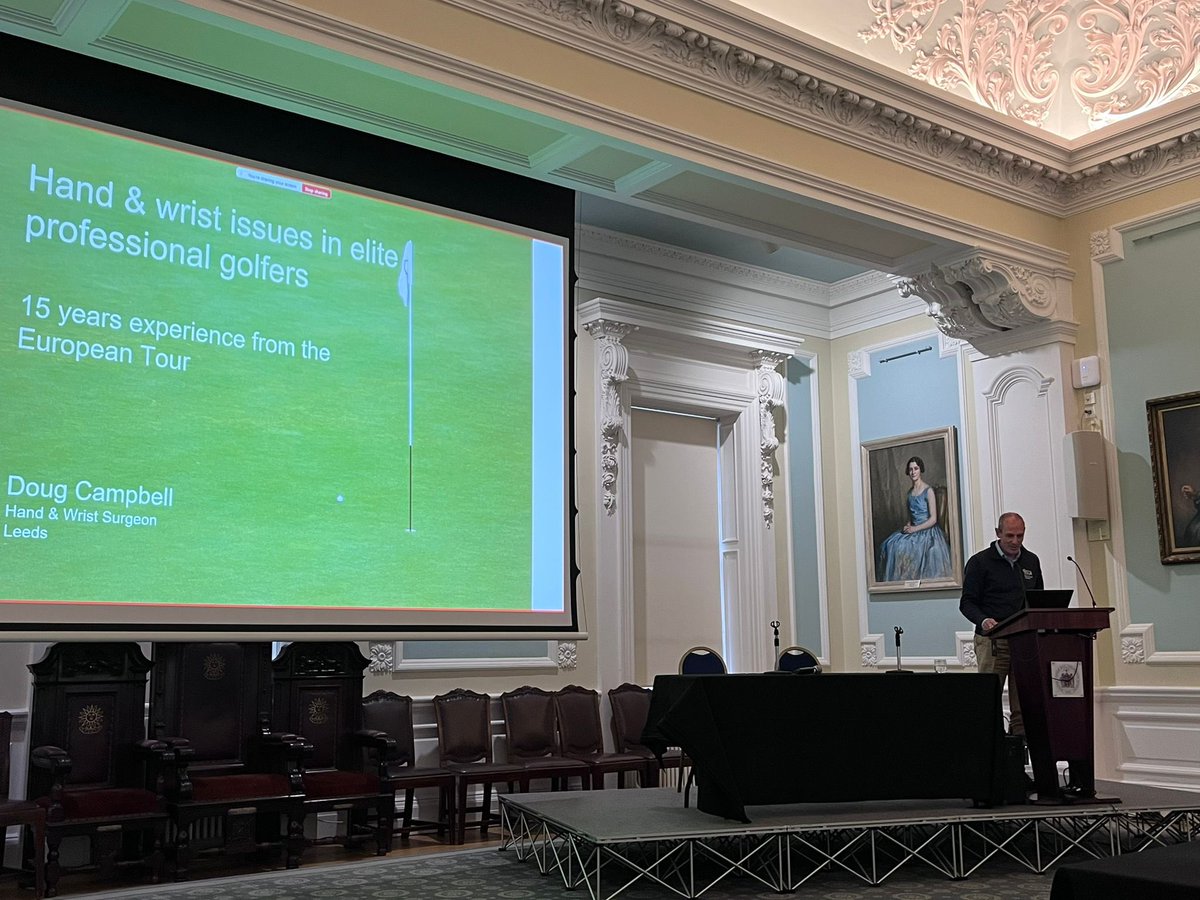 We are excited to welcome everyone to today’s Golf Injuries Evening! Looking forward to a night of networking and hear great talks around golf injuries from speakers Rowan Parks, Tom Williamson, Doug Campbell, Patrick Robinson and Andrew Murray.