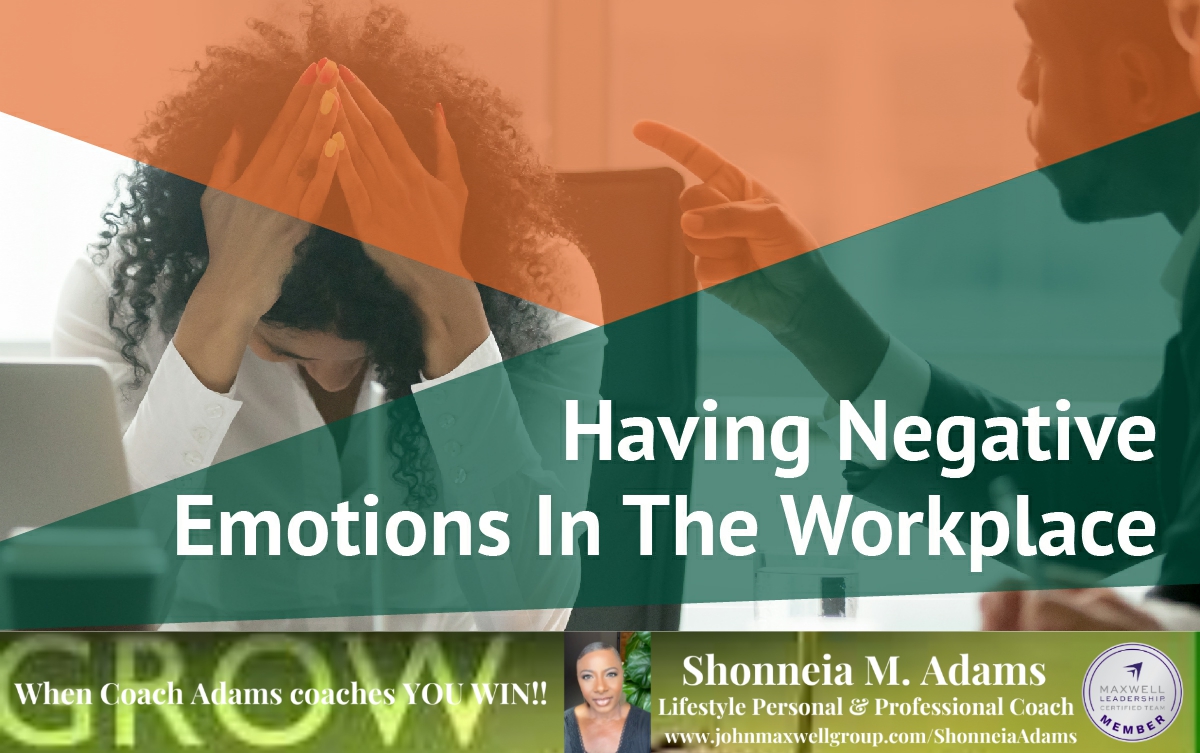 CoachAdams4U's tweet photo. The most commonly experienced negative emotions include anger, fear, jealousy, guilt, and apathy. When you feel any negative emotions being triggered in the workplace, try removing yourself from the situation. Only when you are feeling calm should you address any issues. https://t.co/x7SWp6oUB0