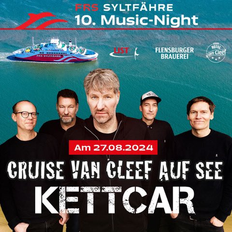 Am 27.08. heißt es endlich wieder Cruise van Cleef. Tickets ab Donnerstag 12.00 Uhr unter ghvc-shop.de <a href="/GHvC_News/">Grand Hotel van Cleef</a>