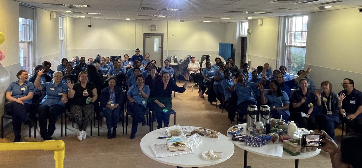 WhhtN68592's tweet photo. Nurse Education hosted end of training celebration event for student nurses and apprentices in the trust.
Big thank you to charity Raise and NHS professionals for your kind support with this event. https://t.co/HlEUklDptt