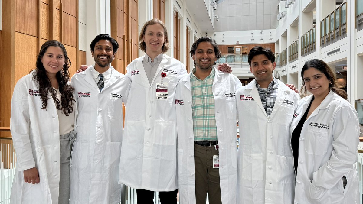 University of Chicago Cardiology Fellowship (@uccardsfellows) on Twitter photo What an exciting time! Welcome to this outstanding group of first year <a href="/UCCardsFellows/">University of Chicago Cardiology Fellowship</a> — Class of 2027!! What an exciting time! Welcome to this outstanding group of first year <a href="/UCCardsFellows/">University of Chicago Cardiology Fellowship</a> — Class of 2027!!