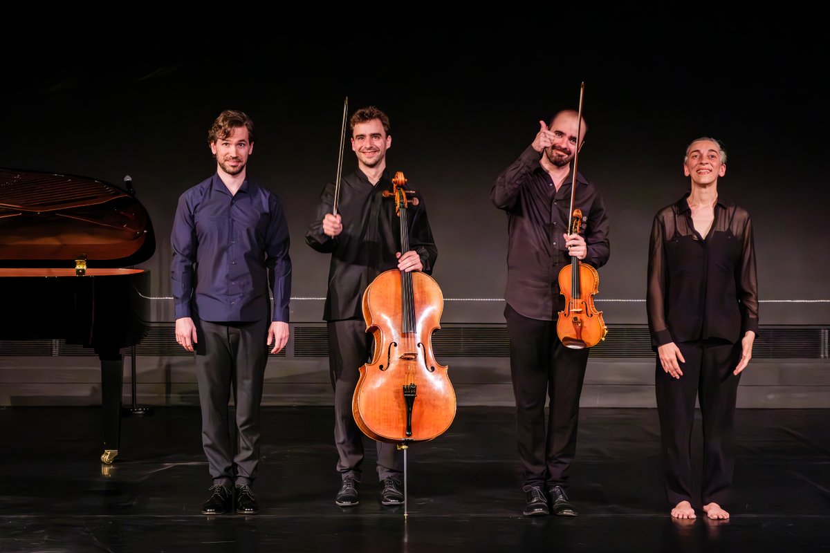 CMTarragona's tweet photo. El Trio Fortuny i Federica Porello van unir la música i la dansa en el segon concert del #NotesdEstiu d'enguany.
📸 Abelardo Castellet
@dipta_cat
@Seedmusic_eu
#70anyscmtarragona #cmtarragona #conservatoritarragona https://t.co/0xlE6Z4OYx
