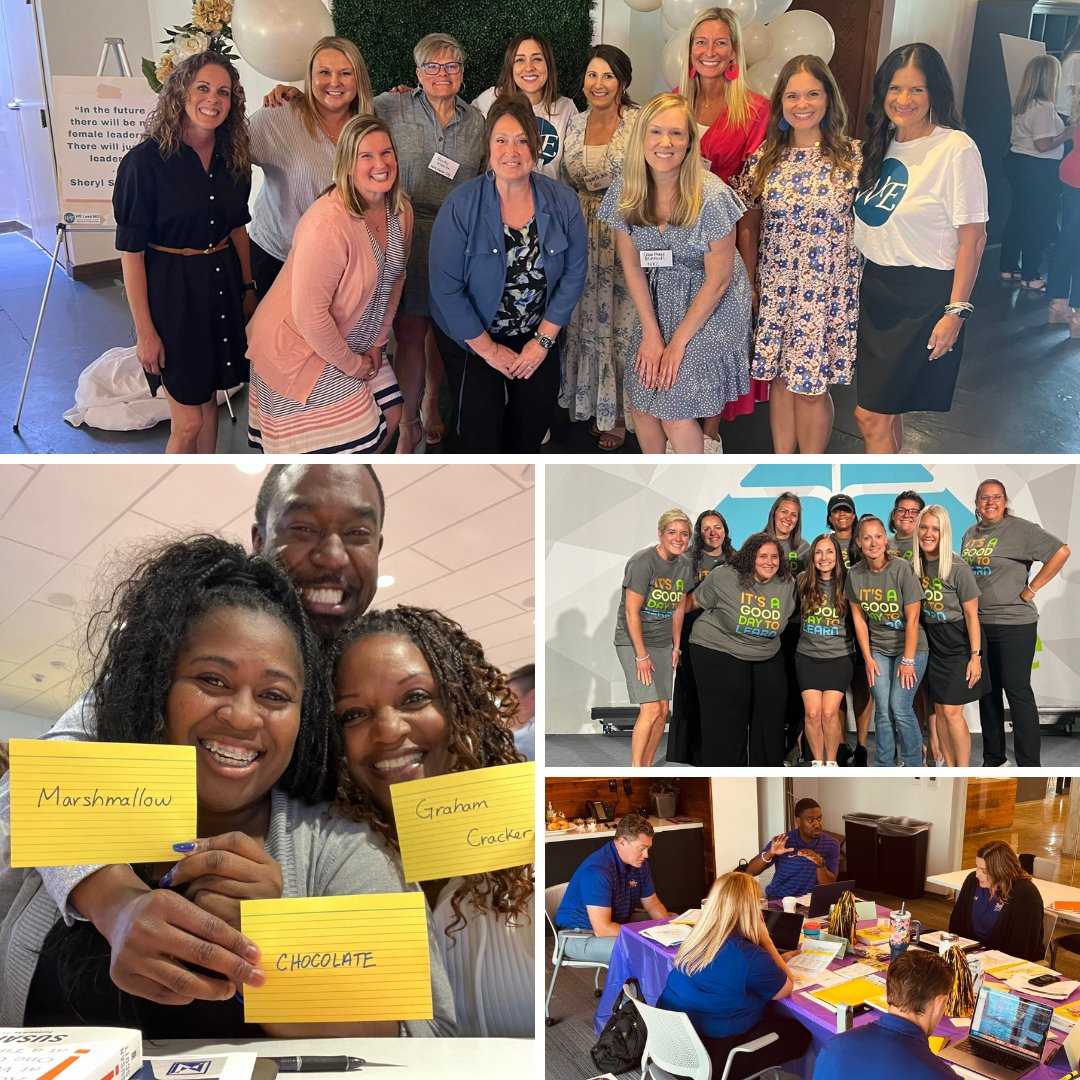 NKCSchools's tweet photo. Our teachers and staff stay busy throughout summer break with professional development and team-building events! From workshops and conferences to collaborative team activities, they’re constantly learning and growing to provide the best for our students. #RelentlessChampions https://t.co/XF02SmdY92