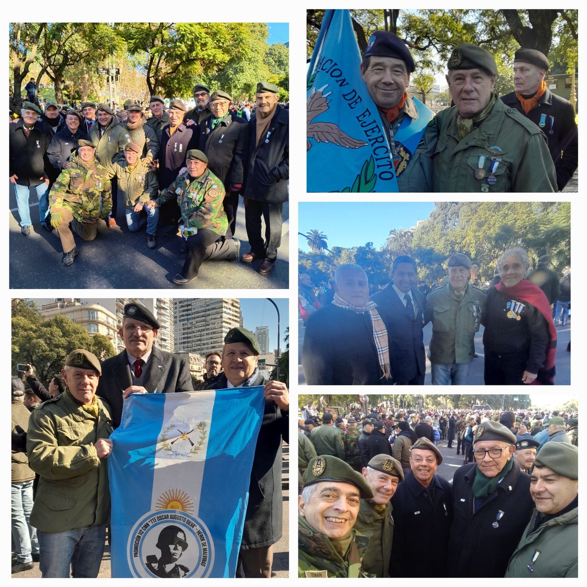 MarceloLlambia2's tweet photo. El cariño y el reconocimiento del pueblo otorgan sentido material a quienes entregaron la vida en defensa de nuestros derechos soberanos y a quienes perdieron un ser querido en aquella Gesta. GRACIAS por esta caricia al alma, argentinos! Viva la Patria! 🇦🇷 https://t.co/UcEJKZqWNU