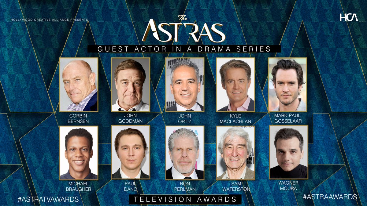 The nominees for Best Guest Actor in a Drama Series are: Corbin Bernsen -  The Curse John Goodman - Monarch: Legacy of Monsters John Ortiz - Will  Trent Kyle MacLachlan - Fallout