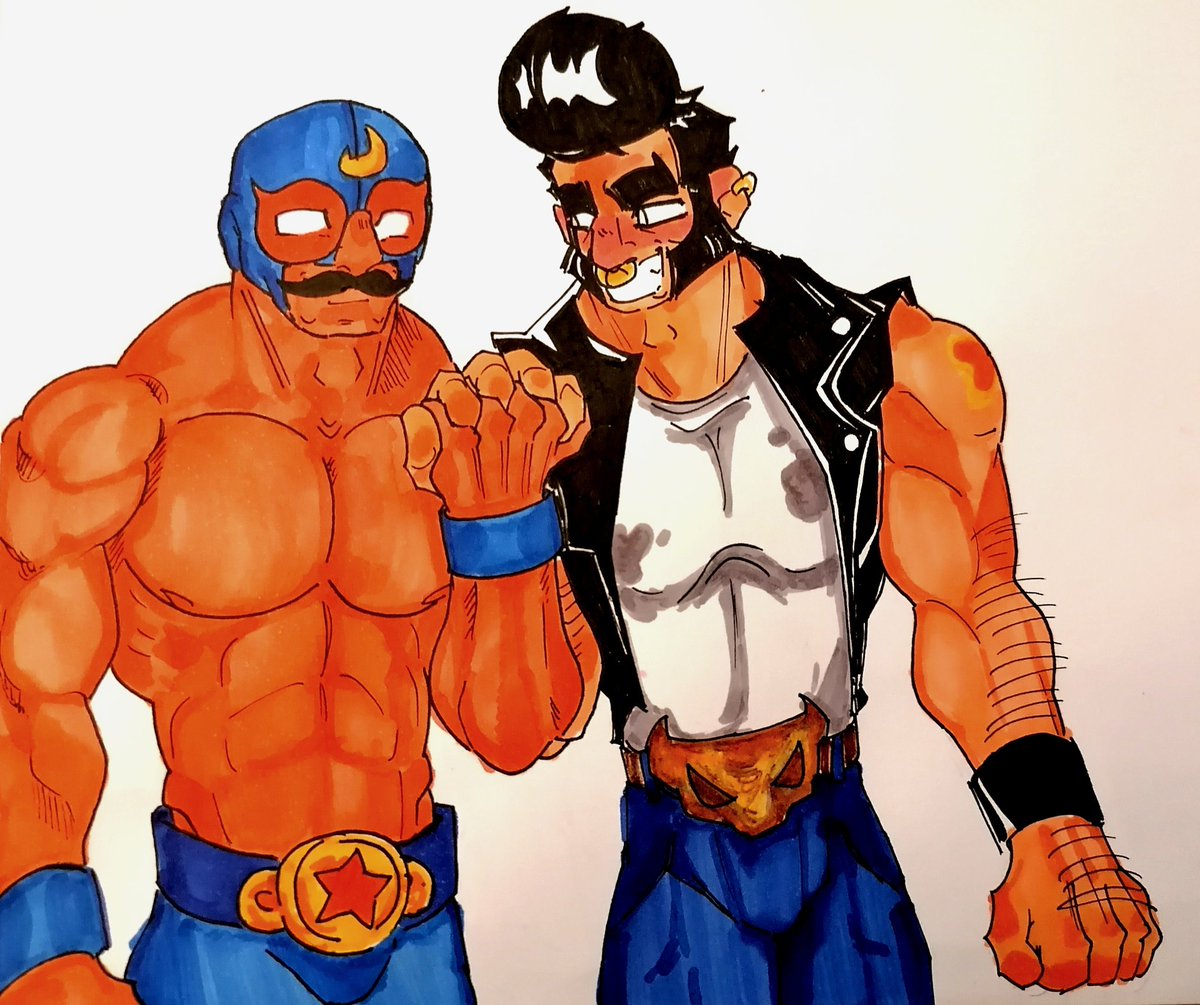 coduseless's tweet photo. I had to use the old markers and I tried to combine a zillion colors to get one specific color bahahah

#BrawlStars #BrawlStarsFanart
#BrawlStarsArt #BrawlArt
#BrawlStarsBull  #BrawlStarsElPrimo
#elprimoxbull #bullxelprimo  #bullprimo 
#30DaysBullPrimoChallenge https://t.co/J0oHi61LbD