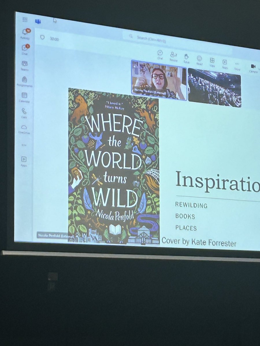 ReadingPenketh's tweet photo. Thank you @nicolapenfold - what a great insight into your writing you gave our Y7 today! @PenkethSchool https://t.co/hqRTVpStl5