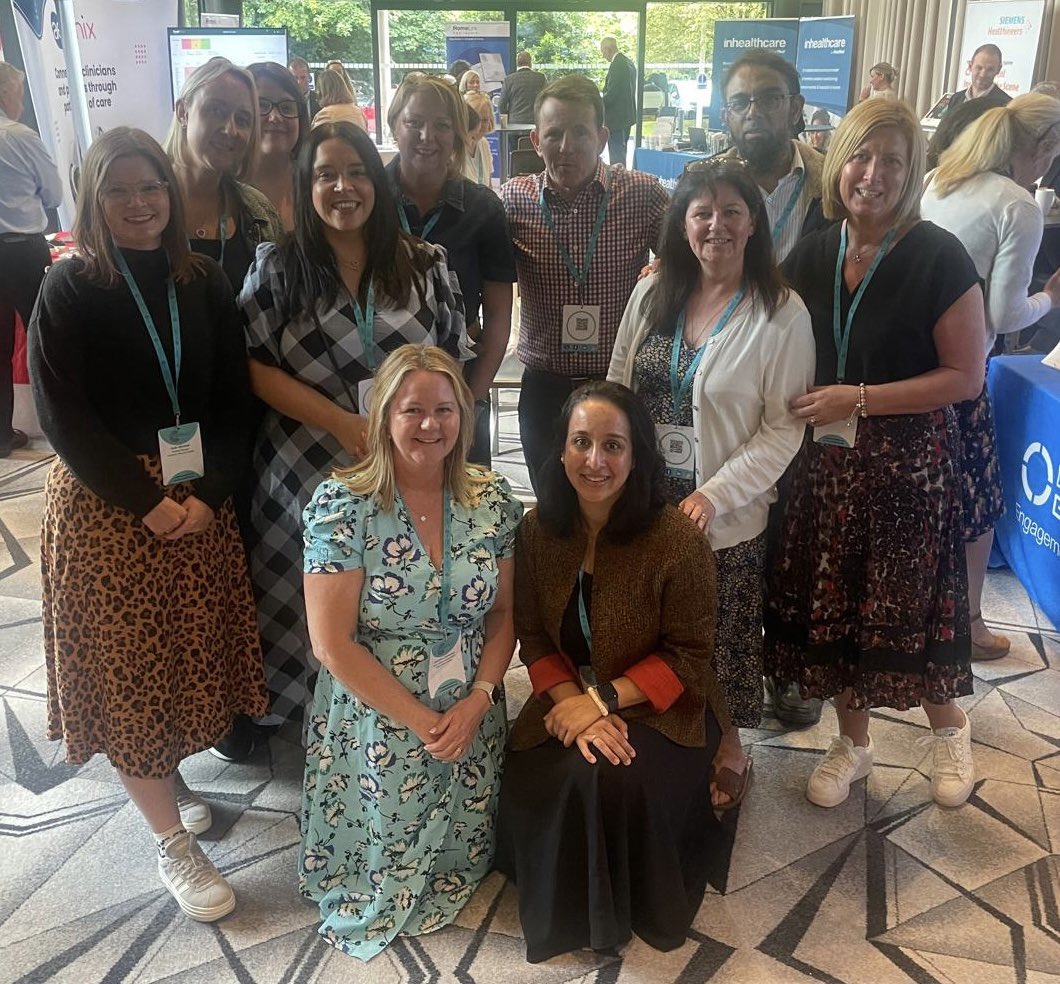 KatieMarshalLth's tweet photo. Great visit to the convenzis virtual ward conference with our Central Lancs team! Lots of great discussions and reflections to improve our virtual wards service for our patients! https://t.co/ajwVpHS2fx