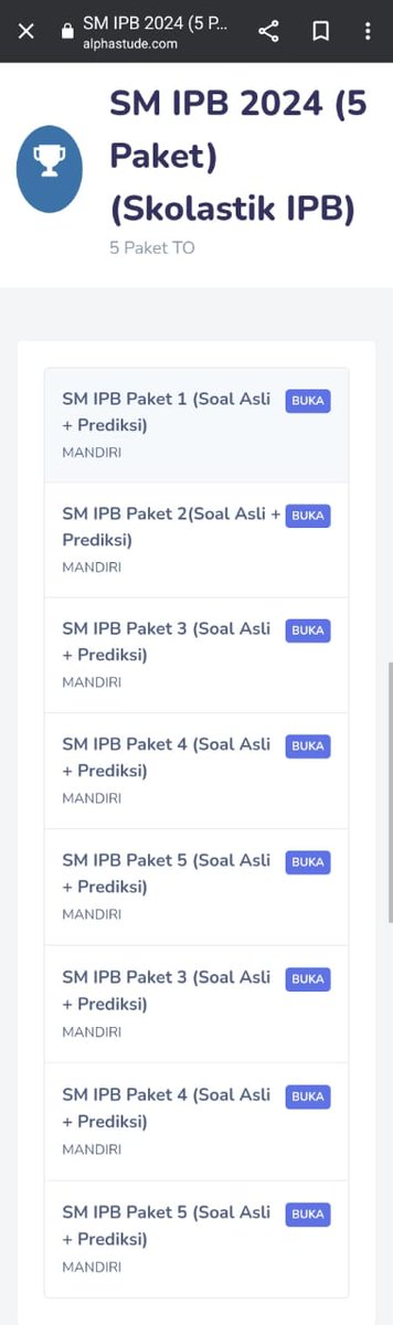 saadistyc's tweet image. halo disini ada yang mau utul IPB? SM IPB? Aku ada paket SM IPB alphastude boleh bngt ya aku jual, aku beli di harga 85, take 55k ajaa nego tipis allowed
SM IPB mandiri IPB alphastude paket alphastude wts
#zonajajan #zonauang #studytwt #alphastude