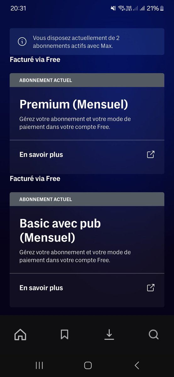 Bonjour @StreamMaxFrance ! J'ai souscrit à un abo premium. Jusque là rien a dire, au top. J'ai voulu aider une amie à souscrire à l'offre basic avec 3 mois offerts via <a href="/Freebox/">Assistance Freebox</a> et son abo s'est ajouté au mien sans me demander. Comment faire ?
