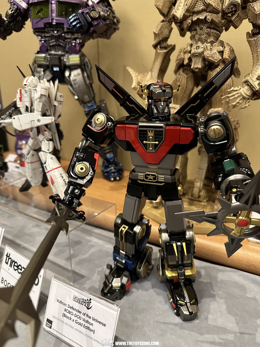 GokinMr's tweet photo. [Mostre e Eventi] ACGHK 2024 Press Conference : Voltron/Golion (Black x Gold Edition) “Voltron Defender of the Universe” Robo-Dou https://t.co/fM6aK9oZDz #百獣王ゴライオン #threezerojp #Voltron #golion #robot #ACGHK2024 #acghk #SDCC2024 #Mecha #anime https://t.co/1xdIFoYux8
