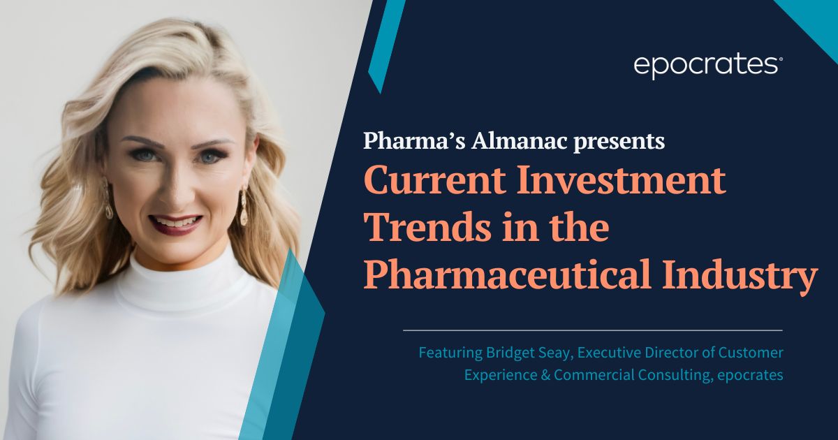 epocrates's tweet photo. The way pharma companies invest is changing. AI, real-world data, and other digital tools are becoming essential. Bridget Seay, epocrates talks to Pharma’s Almanac: https://t.co/4q3FQx3ZNc  
#DigitalHealth #Pharmaceuticals #HealthcareInnovation #epocrates #PharmaInvestments https://t.co/DJB3x7FFAe