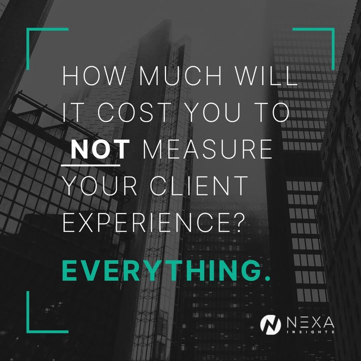 nexainsights's tweet photo. Not measuring your client experience costs EVERYTHING. Enhance satisfaction, boost retention &amp; drive growth. At NEXA Insights, we help #financialadvisors optimize services &amp; identify at-risk clients. Invest in understanding your clients today.
👉 https://t.co/COMMtc3QOX https://t.co/77tCe5Xm60
