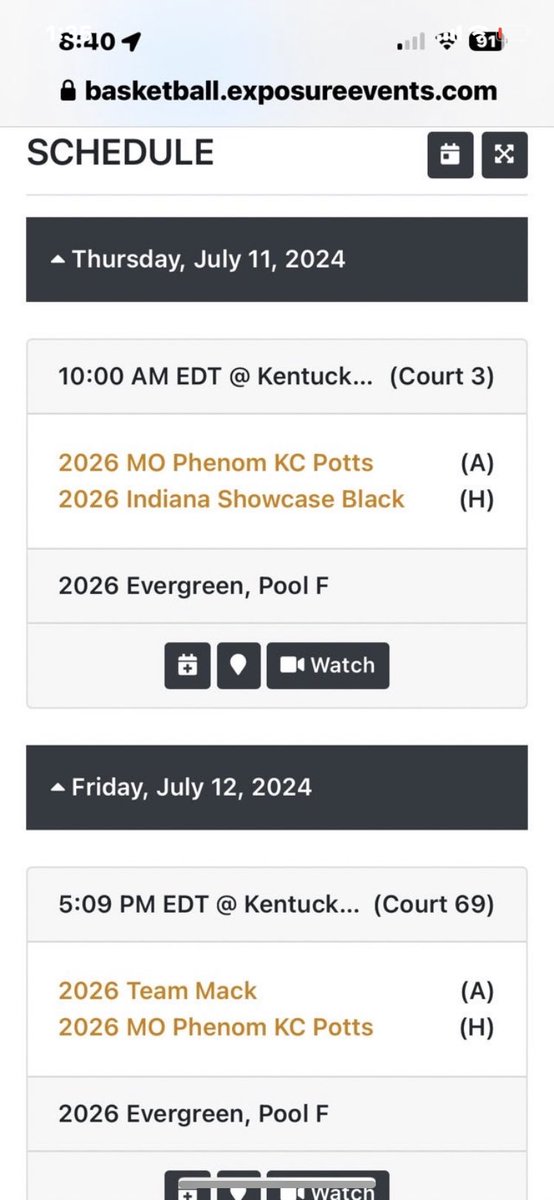 Chasitee Sambol (@chasitee_sambol) on Twitter photo Here’s my schedule for Kentucky! Excited to hoop and grateful for this experience. <a href="/MissouriPhenom/">Phenom Basketball</a> Here’s my schedule for Kentucky! Excited to hoop and grateful for this experience. <a href="/MissouriPhenom/">Phenom Basketball</a>