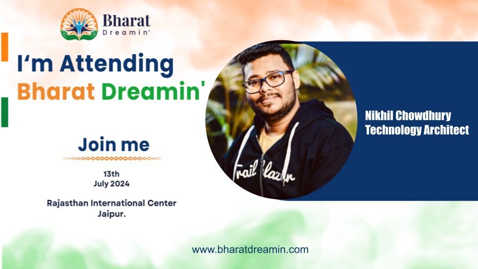 Nikhil Chowdhury (@nikhil_trekker) on Twitter photo Delighted to announce that I will be attending <a href="/BharatDreamin/">Bharat Dreamin</a>. If you are attending, lets connect! See you at Jaipur!
📅 Date: July 12 & 13, 2024
#BharatDreamin #TrailblazerCommunity #salesforce #trailblazercommunity #salesforceohana Delighted to announce that I will be attending <a href="/BharatDreamin/">Bharat Dreamin</a>. If you are attending, lets connect! See you at Jaipur!
📅 Date: July 12 & 13, 2024
#BharatDreamin #TrailblazerCommunity #salesforce #trailblazercommunity #salesforceohana