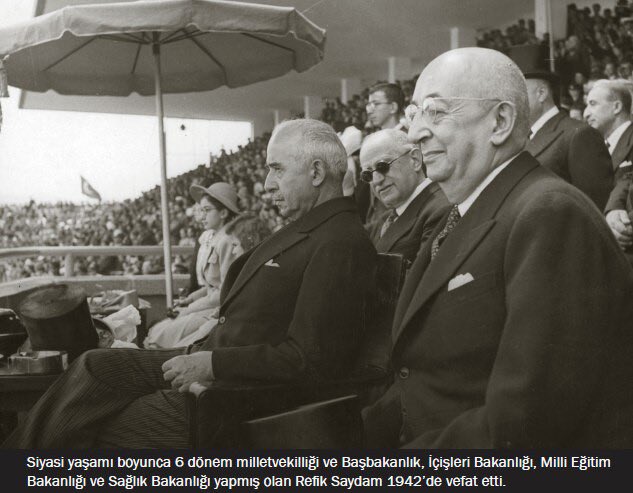 drzelihaaksaz's tweet photo. 1921-1937 yılları arasında Sağlık Bakanı olarak genç Türkiye Cumhuriyeti’nin sağlık politikalarının geliştirilmesine büyük katkı sağlayan ve 1939-1942 yılları arasında Başbakanlık yapan Dr. Refik Saydam, 8 Temmuz 1942’de hayatını kaybetti. 
#RefikSaydam #Hıfzısıhha
#HalkSağlığı 

https://t.co/cnPav0ycmF
