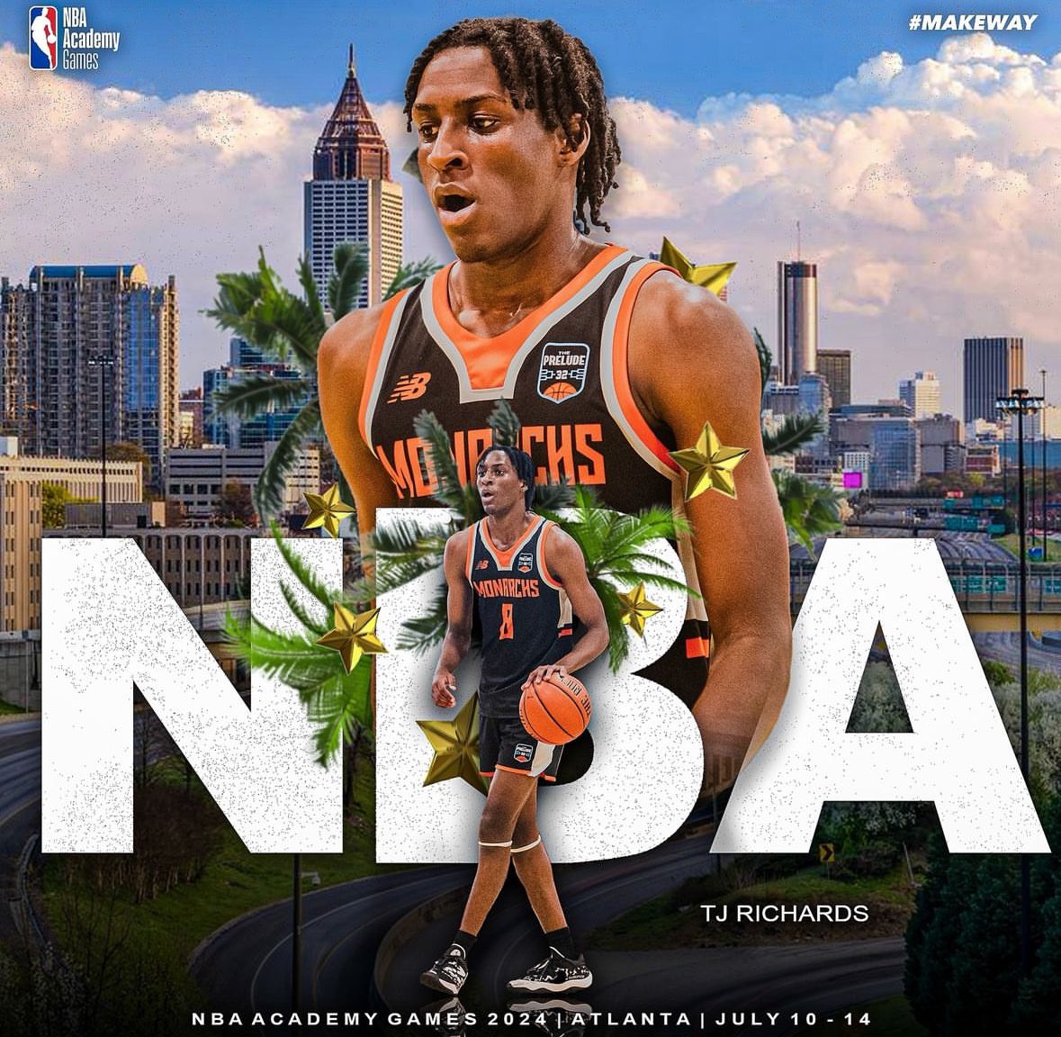 Monarchs Elite (@monarchselite) on Twitter photo Monarch’s own <a href="/tjrichardss/">TJ Richards</a> selected to represent Canada at this year’s <a href="/nbaacademy/">NBA Academy</a> games over in Atlanta July 11-14. Good luck Tj and Congratulations 🇨🇦
#MakeWay #monarchsfamily #monarchsbasketball Monarch’s own <a href="/tjrichardss/">TJ Richards</a> selected to represent Canada at this year’s <a href="/nbaacademy/">NBA Academy</a> games over in Atlanta July 11-14. Good luck Tj and Congratulations 🇨🇦
#MakeWay #monarchsfamily #monarchsbasketball