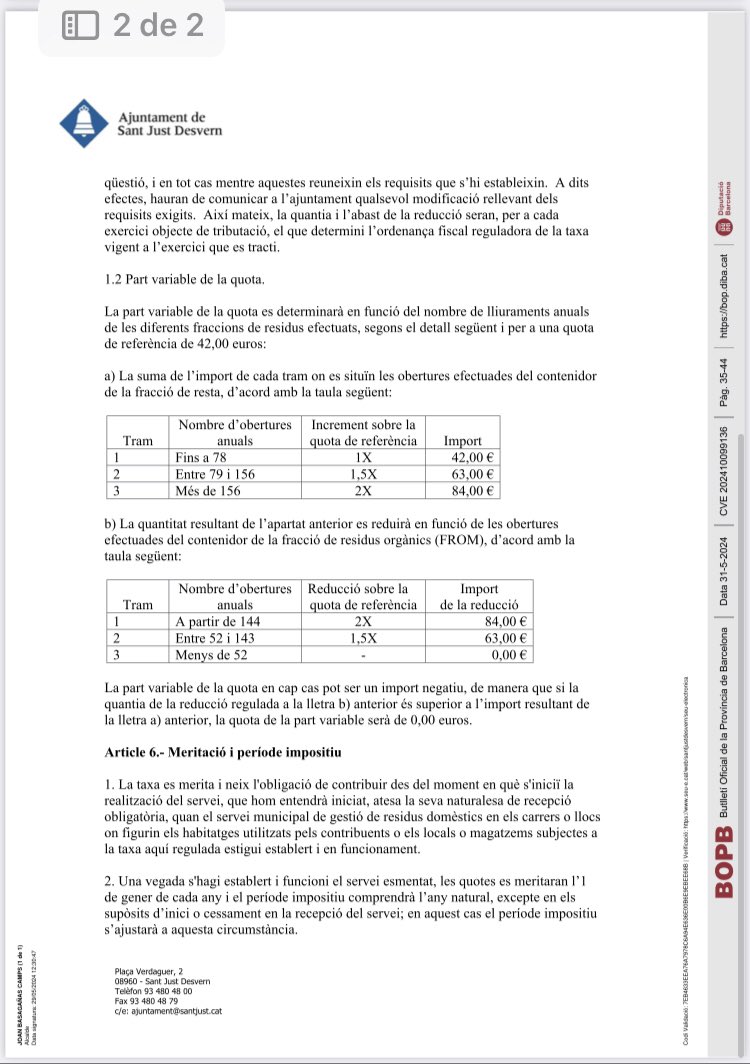 topmare's tweet photo. @santjustcat nos ha engañado a todos.Pusieron unas tarjetas q dijeron eran ANÓNIMAS para abrir los contenedores de orgánica y basura.Resulta que no solo no es anónima sino que pagas el impuesto por las veces que abras una u otra. Vergüenza, descaro estafa engaño y me quedo corta https://t.co/RJnbn4VoRd