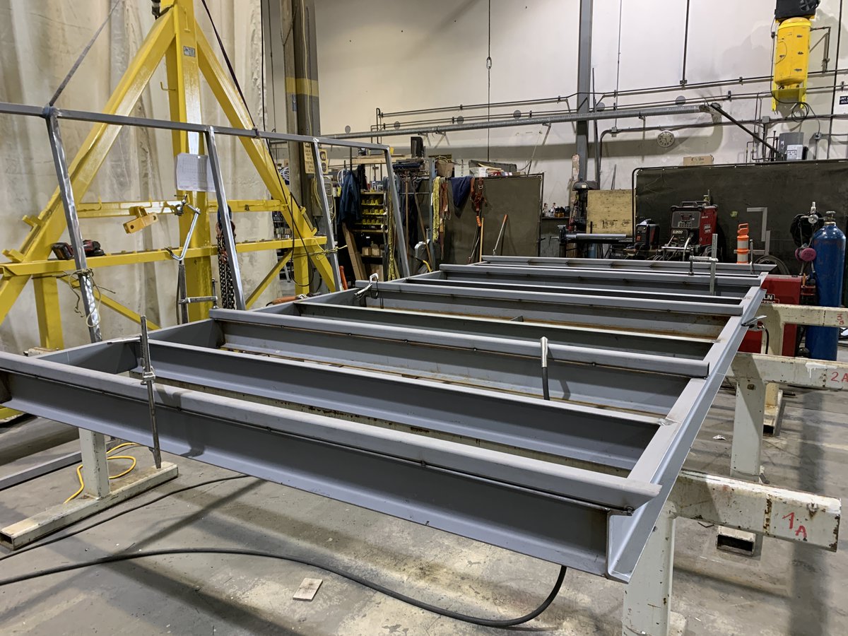 BI_Purewater's tweet photo. #Fabrication is underway! 

BI Pure water was awarded a package #designbuild #watertreatmentplant project for a #coalmine situated in Northeastern BC. 

Stay tuned for project updates! 
#coal #coalmining #watertreatment #sustainability #wastewater #ultrafiltration https://t.co/90Ib6KltcZ