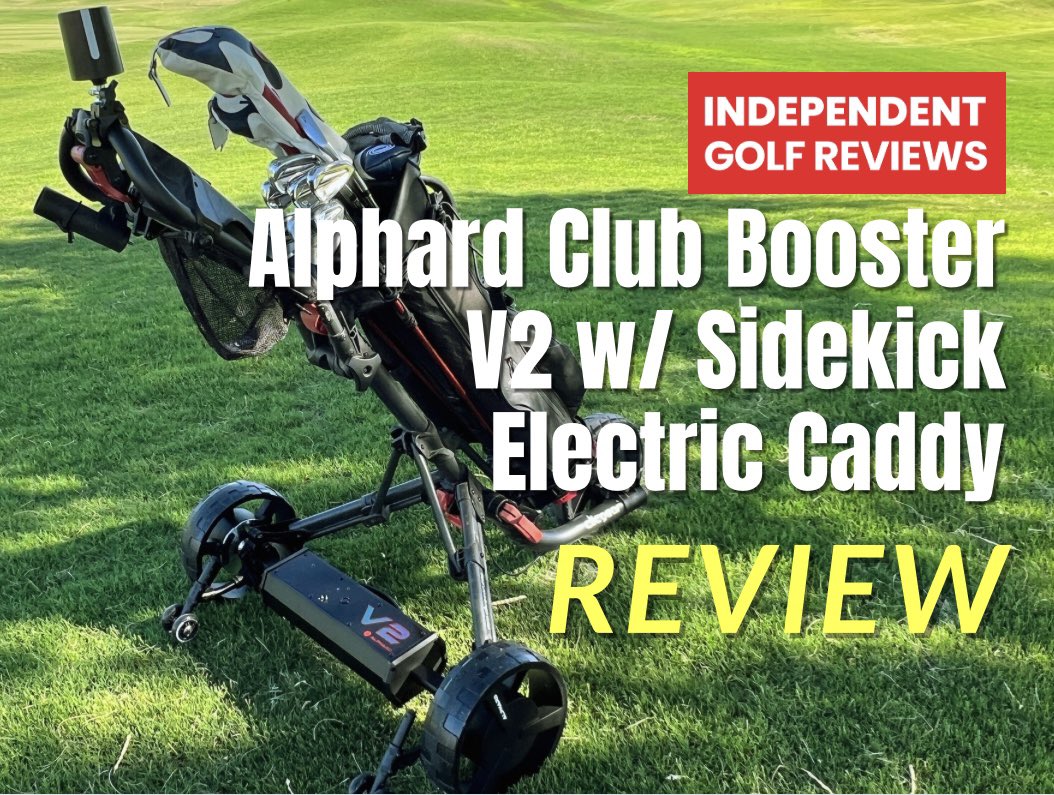 NEW REVIEW: <a href="/AlphardGolf/">Alphard Golf</a> Club Booster V2 w/ Sidekick Electric Caddy - Love Your Push Cart and Want An Electric Caddy?  Alphard Offers The Best Of All Worlds - Read what impressed <a href="/iGolfReviews/">Independent Golf Reviews</a> —>  independentgolfreviews.com/alphard-club-b…