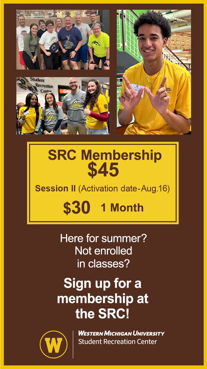 WMU Student Rec Center tweet media