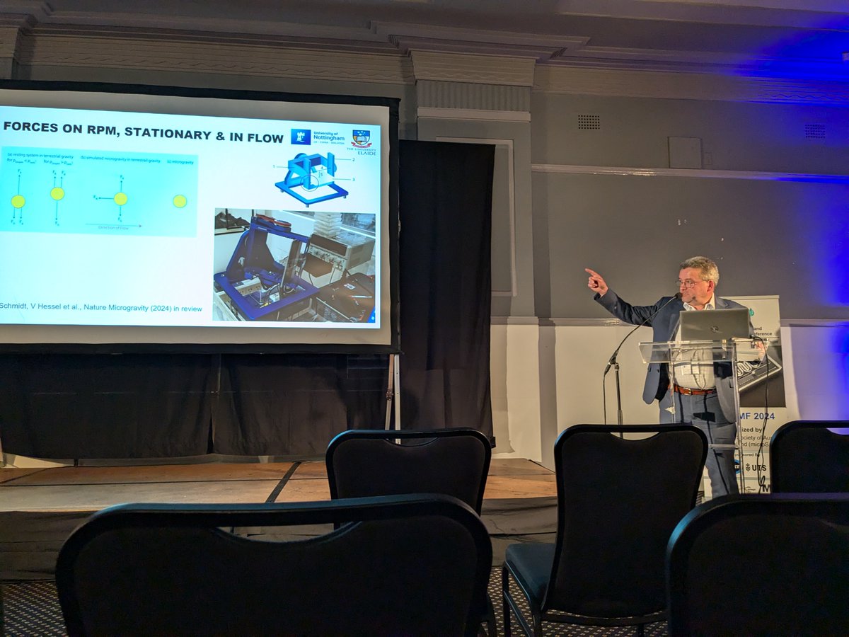 Brian Abbey (@brianabbey16) on Twitter photo Thouroughly enjoying the <a href="/ANZMFC2024/">ANZNMF Conference 2024</a> with fellow <a href="/LIMSLTU/">La Trobe Institute for Molecular Science</a> researcher @moraes_saimon . Fantastic round of talks yesterday, including this one by Prof Volker Hessel on his work with <a href="/plants4space/">@Plants4Space</a>. Thankyou to my colleague Prof <a href="/Shiddiky_Aus/">Muhammad J. A. Shiddiky</a> for the invitation! Thouroughly enjoying the <a href="/ANZMFC2024/">ANZNMF Conference 2024</a> with fellow <a href="/LIMSLTU/">La Trobe Institute for Molecular Science</a> researcher @moraes_saimon . Fantastic round of talks yesterday, including this one by Prof Volker Hessel on his work with <a href="/plants4space/">@Plants4Space</a>. Thankyou to my colleague Prof <a href="/Shiddiky_Aus/">Muhammad J. A. Shiddiky</a> for the invitation!