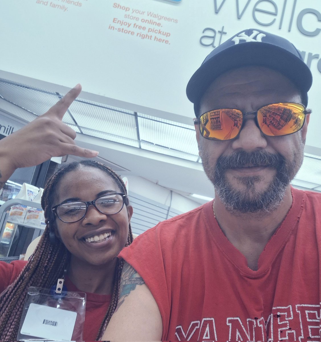 WGATMEANRADIO's tweet photo. I met another Priscila today at Walgreens. A super cool chick! ๐ค Thank you for listening, & Rock on, baby! ๐ ๐ค๐ฏ๐ธ๐ฅ#Themeanlife #NJ88WGAT #FANSROCK https://t.co/4FPZen1y0g
