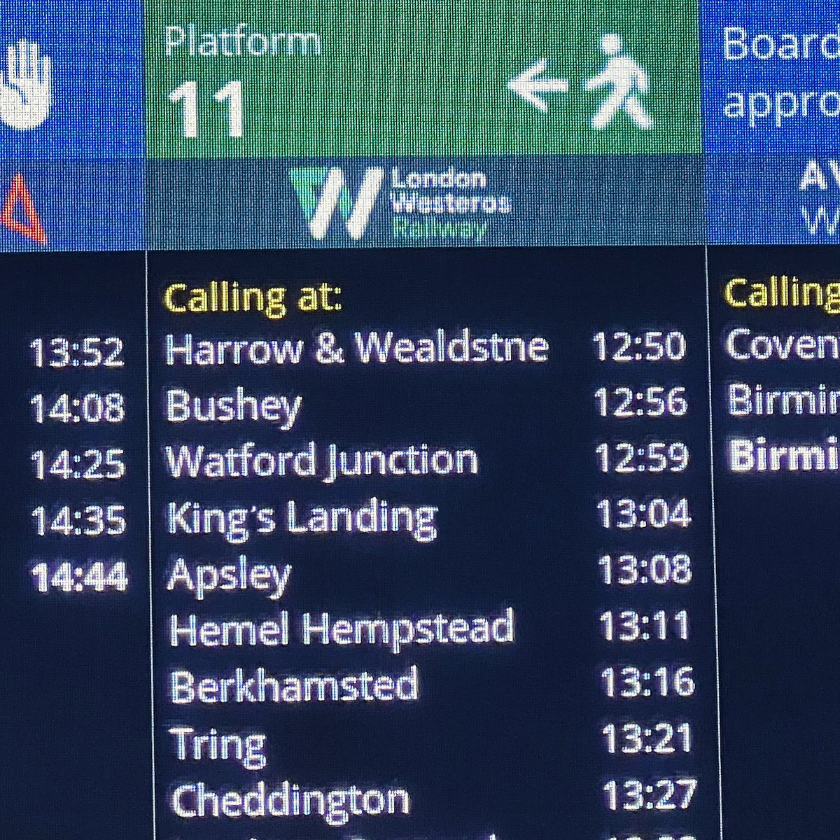 Got into King’s Landing on time thankfully. Look forward to seeing the dragons

#GOT #GameOfThrones #TeamBlack #HouseOfTheDragon
