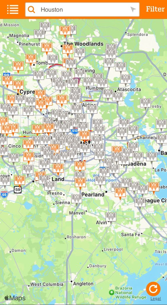 thaddeusPrime's tweet photo. Hey @CenterPoint time to step it up!
@Whataburger out here working as an outage map tracker, while yours have been MIA since may. https://t.co/4D9Vhe6Pql