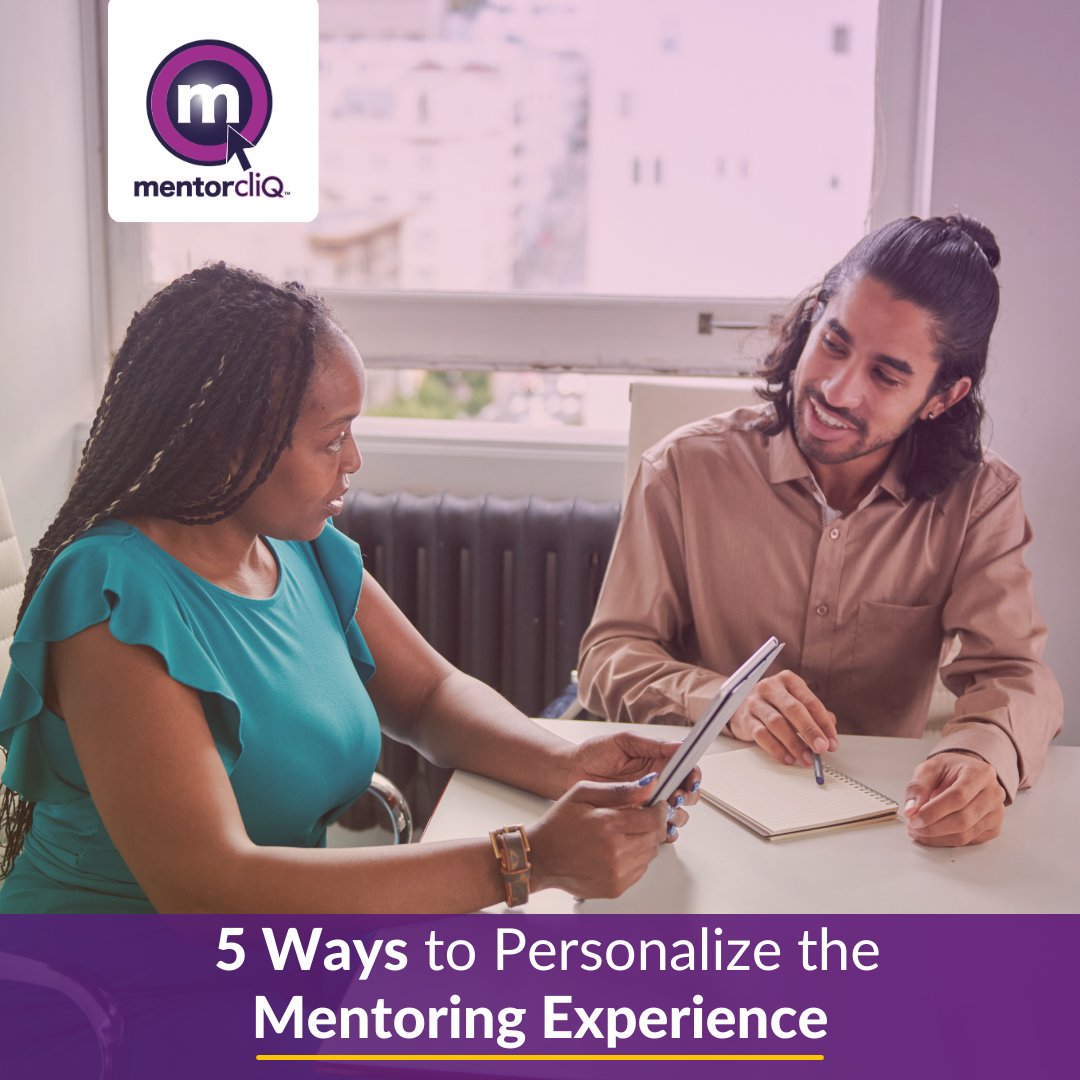 Ever wondered if #mentoring could be as unique as a fingerprint?
"CliQ In" to our latest blog where we guide you in transforming your mentoring relationships into truly personalized learning experiences. 
#Mentorship #Leadership #growth #development 
mentorcliq.com/blog/5-ways-to…